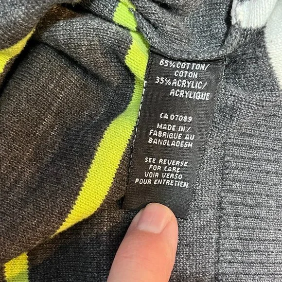 BURNSIDE Ldt Edition Men's V-Neck Sweater Size S - Picture 4 of 8